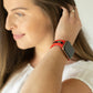 Heart to Love ♡ Red & Black Smart Watch Band