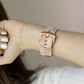 Authentic UpCycled C. Dior Pink Watch Band