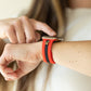 Skye Red & Black Smart Watch Band