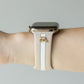 Skye Nude Sand and White Smart Watch Band