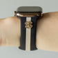 Skye Black & Nude Sand Smart Watch Band