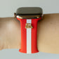Skye Red & White Smart Watch Band