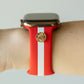 Skye Red & White Smart Watch Band