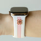 Skye White & Bubblegum Smart Watch Band