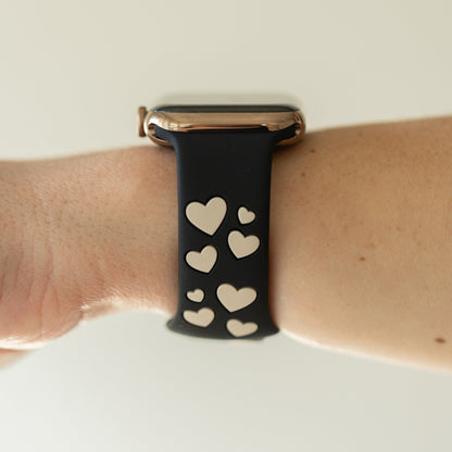 Black & Nude Love & Luxe Apple Smart Watch Band