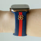 Skye Blue & Red Smart Watch Band