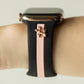 Skye Midnight Black & Pink Smart Watch Band