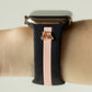 Skye Midnight Black & Pink Smart Watch Band