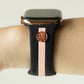 Skye Midnight Black & Pink Smart Watch Band