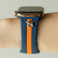 Skye Blue & Orange Smart Watch Band