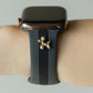 Skye Gray & Black Smart Watch Band