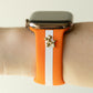 Skye Orange & White Smart Watch Band