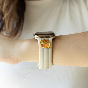 Can You 🐝🍂 It’s Fall Ivory & Gray Skye Watchband