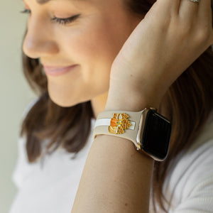 Can You 🐝🍂 It’s Fall Nude & White Skye Watchband