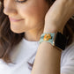 Can You 🐝🍂 It’s Fall Dusty Blue Green Skye Watchband