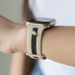 Skye Nude Sand & Black Smart Watch Band