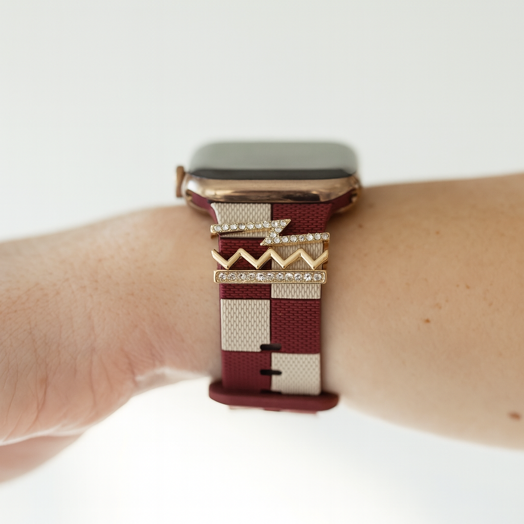 Downtown Nude & Vino Smart Watch Band