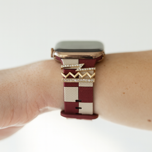 Downtown Nude & Vino Smart Watch Band