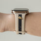 Skye Nude Sand & Black Smart Watch Band