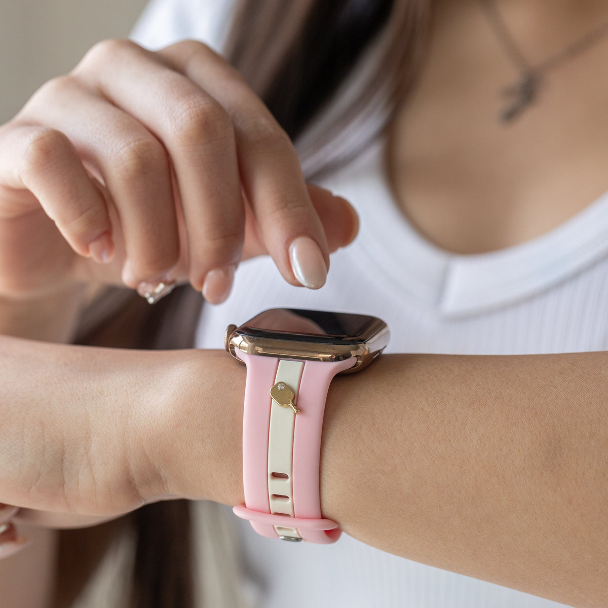 Skye Lady Cressida Cowper Prissy Pink Smart Watch Band