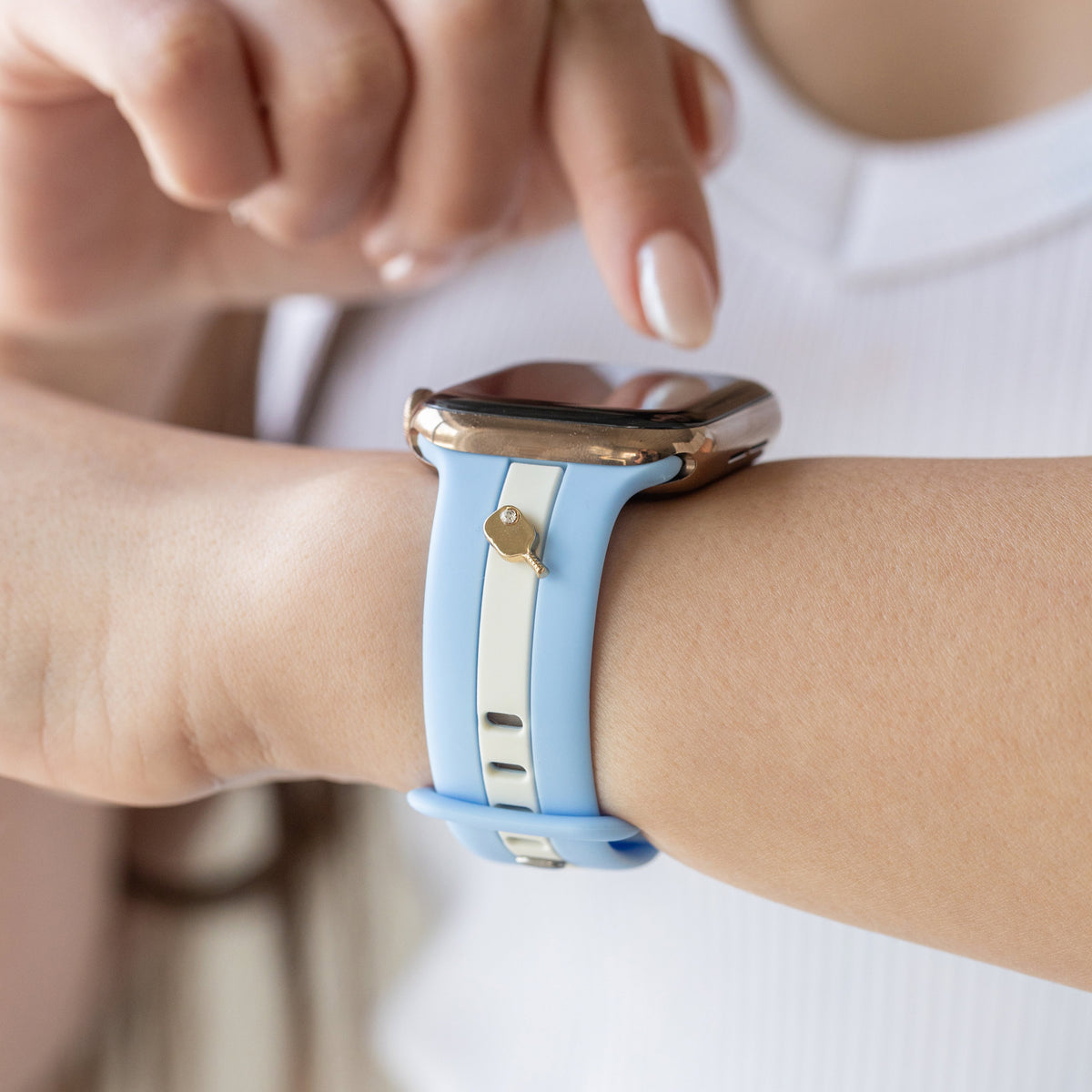 Skye Lady Daphne B Blue Smart Watch Band