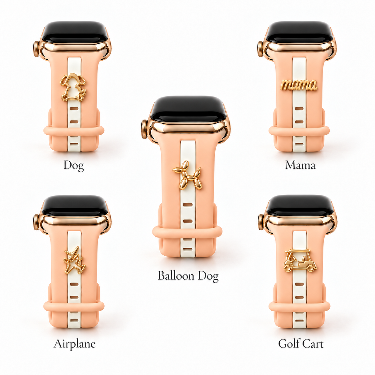 Skye Lady Penelope Peach Smart Watch Band