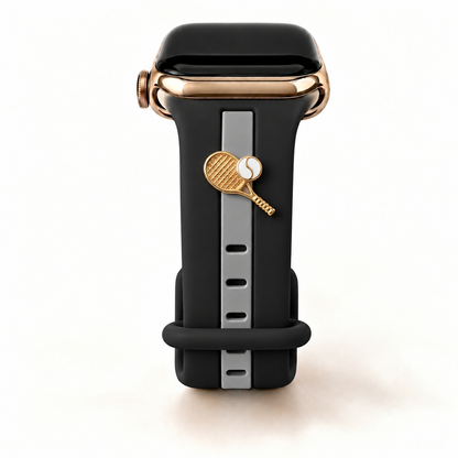 Skye Black & Gray Smart Watch Band