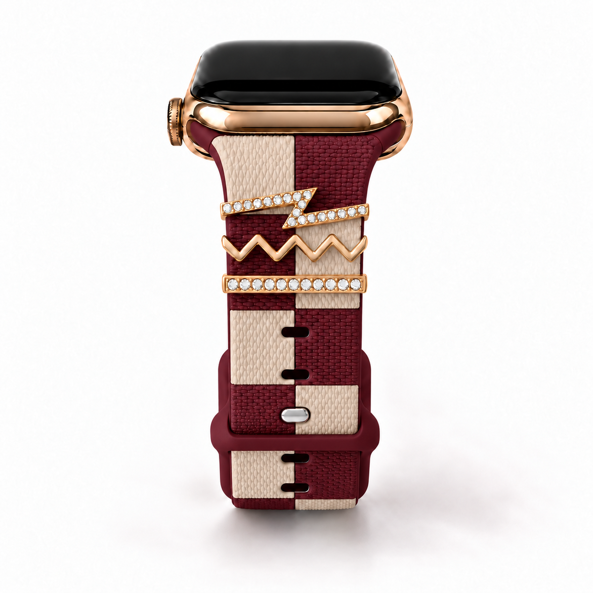 Downtown Nude & Vino Smart Watch Band