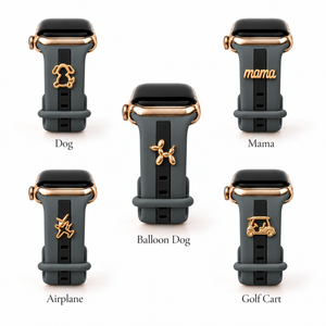 Skye Gray & Black Smart Watch Band
