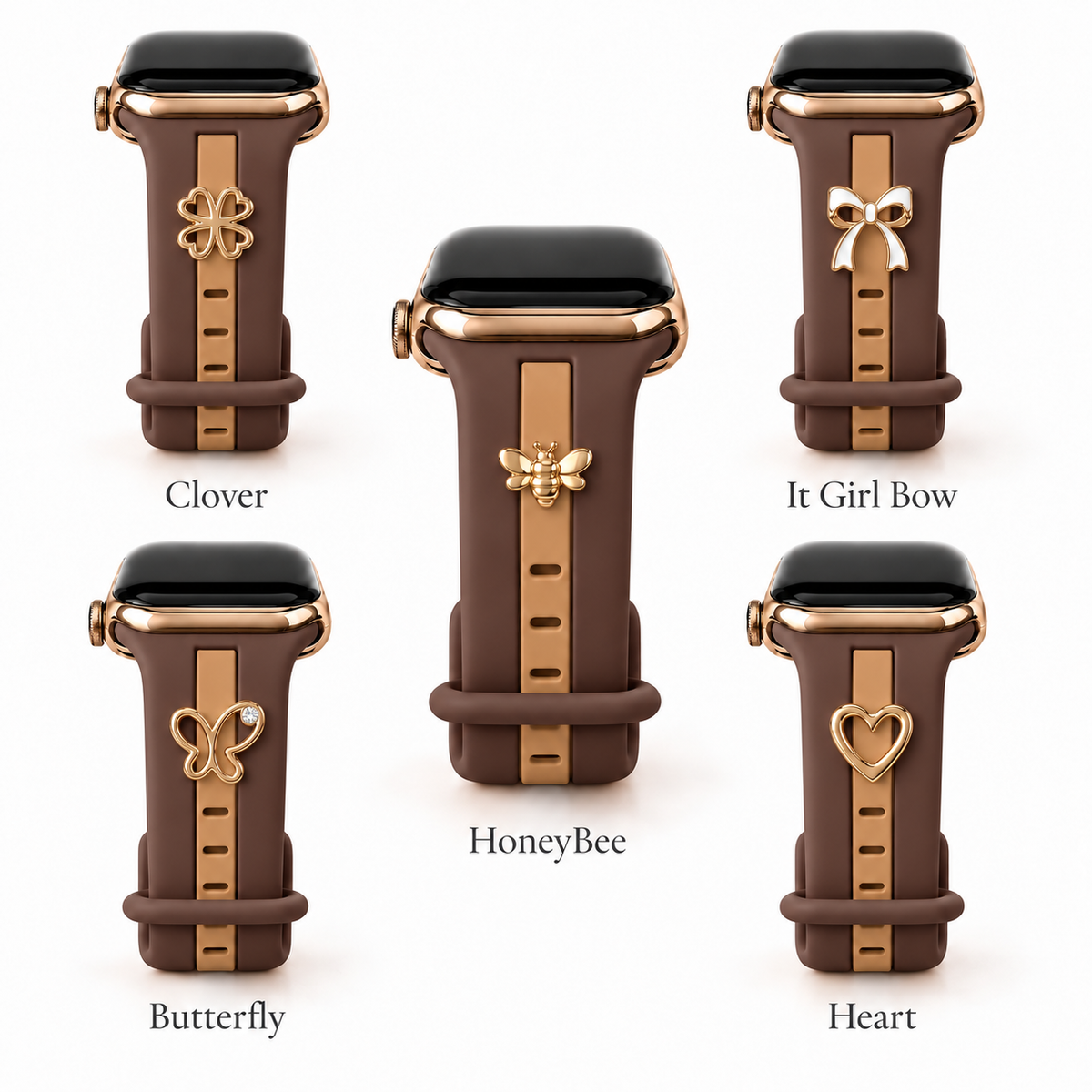 Skye Cocoa & Caramel Smart Watch Band