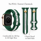 Skye Forest Green Smart Watch Band
