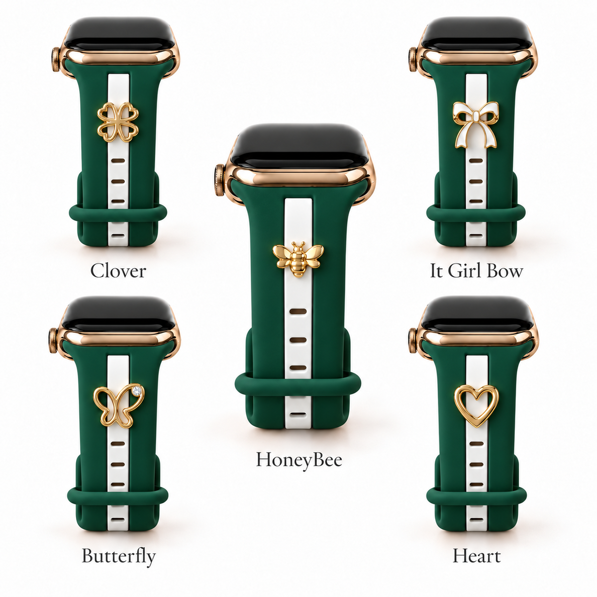 Skye Forest Green Smart Watch Band
