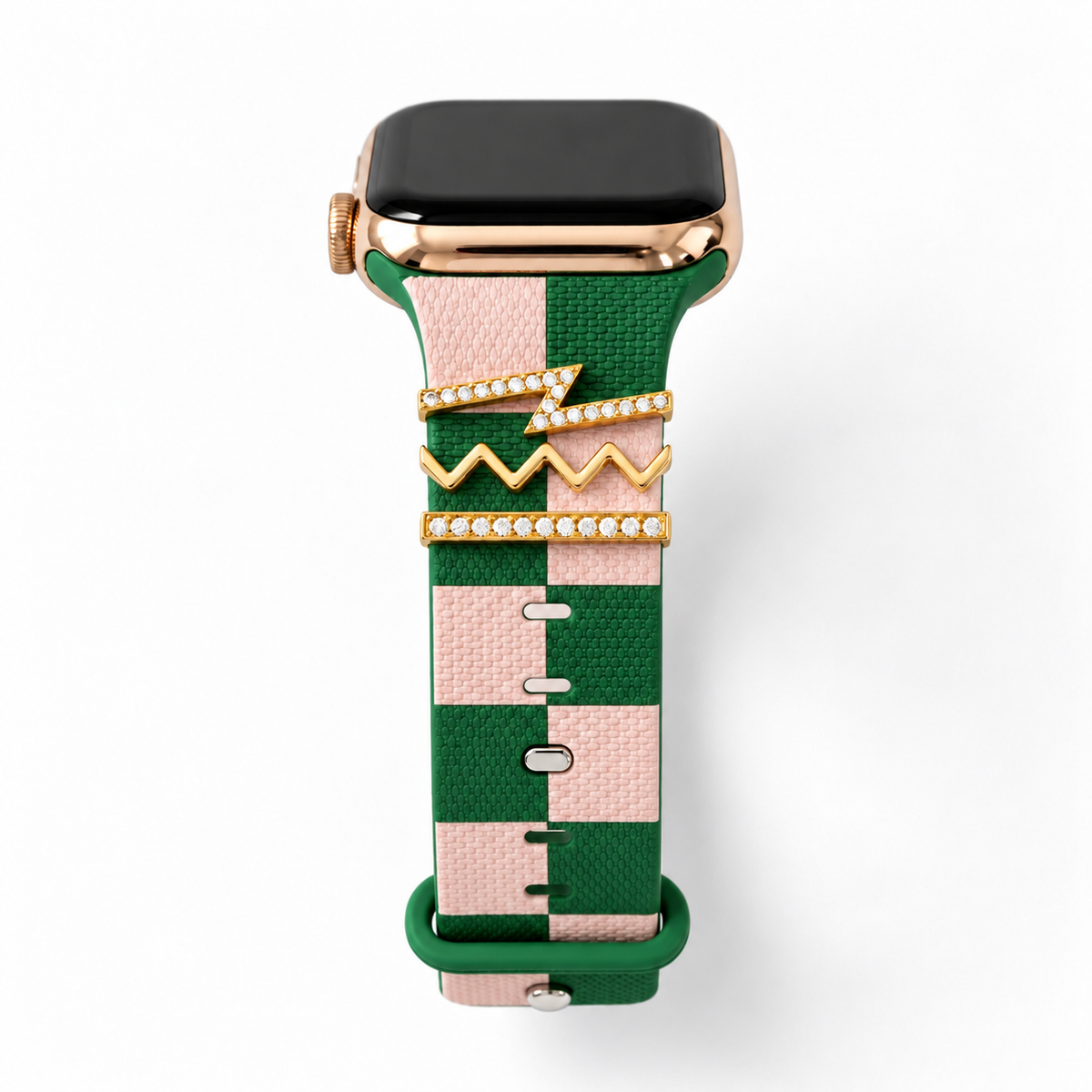 Downtown Green & Pink Smart Watch Band