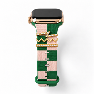 Downtown Green & Pink Smart Watch Band