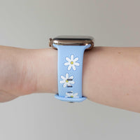 Darling Daisy Cornflower Blue Apple Watch Band