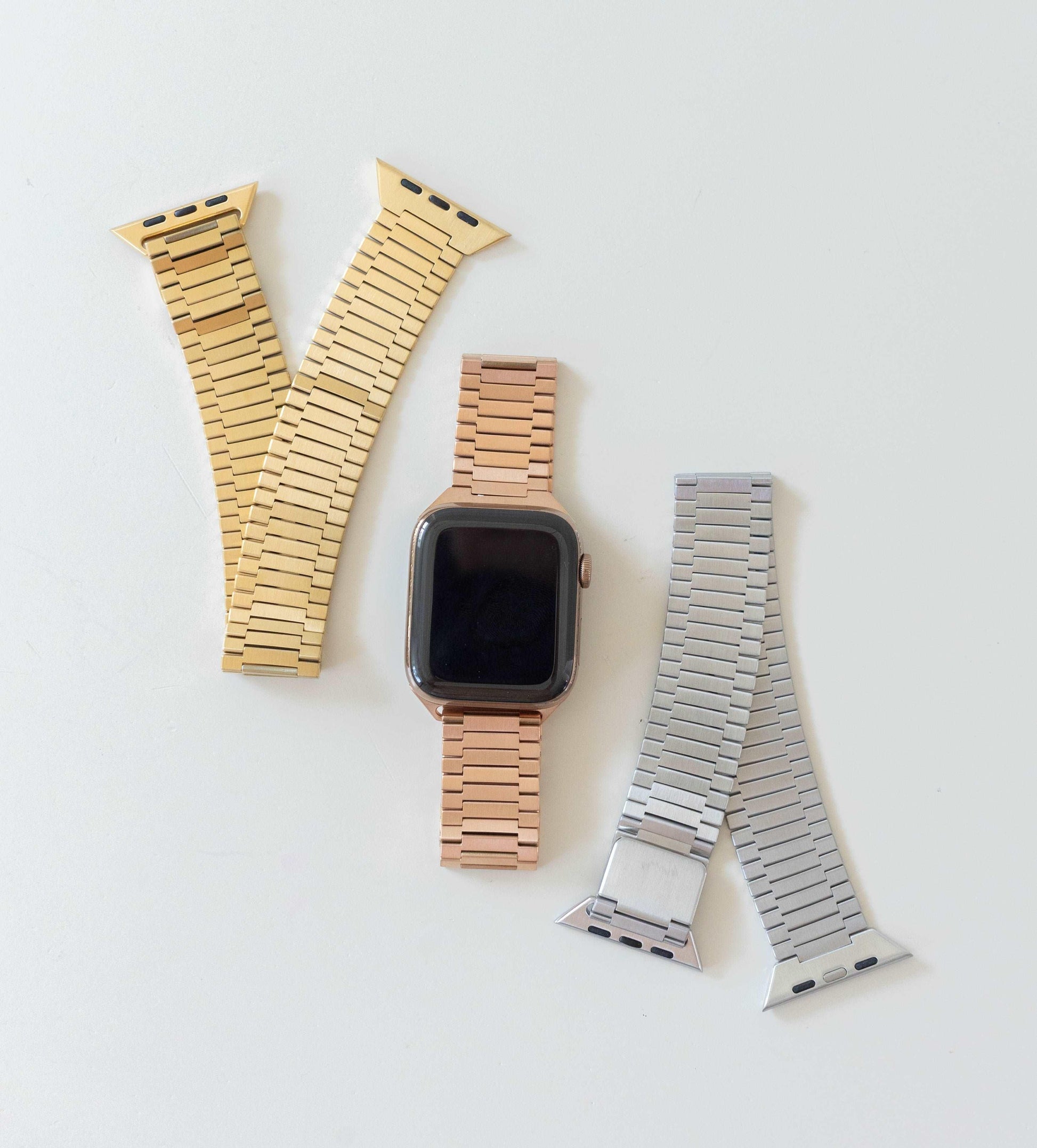 Paige Rose Gold Apple Watch Band - Strawberry Avocados