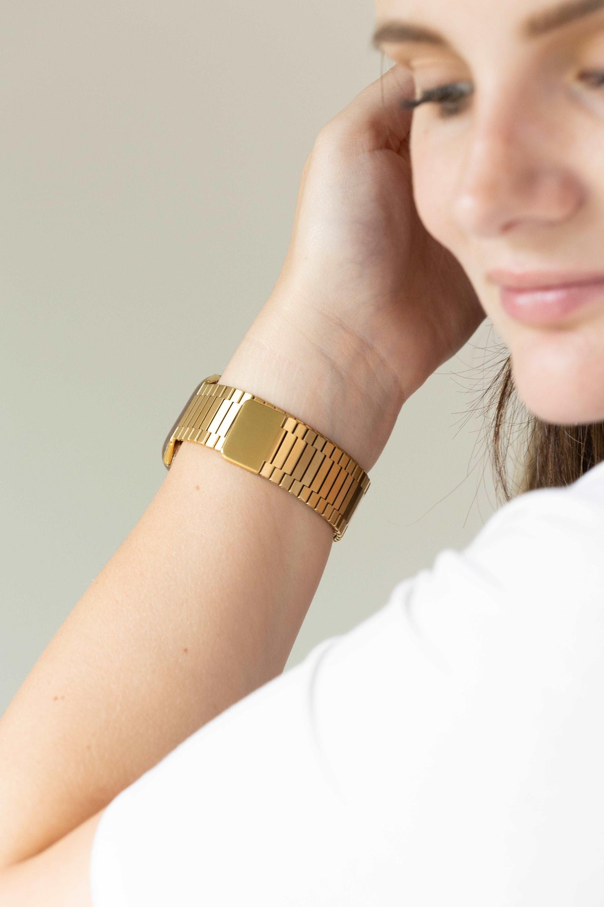 Paige Gold Apple Watch Band