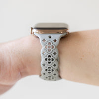 Luna Gray-iege Apple Watch Band