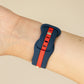 Navy Blue & Red Apple WatchBand Football Fever Starting Line Up ‘23 - Strawberry Avocados