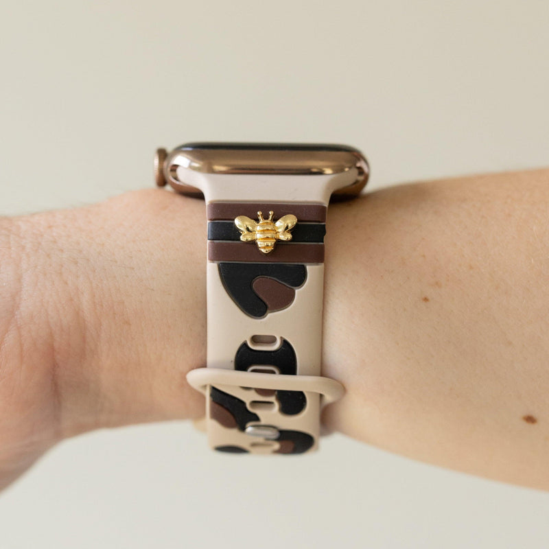 Coco Belle Brown Leopard Apple Watch Band - Strawberry Avocados