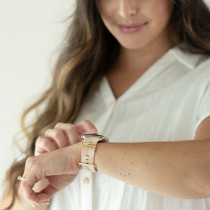 Downtown Blushing Pink Smart Watch Band