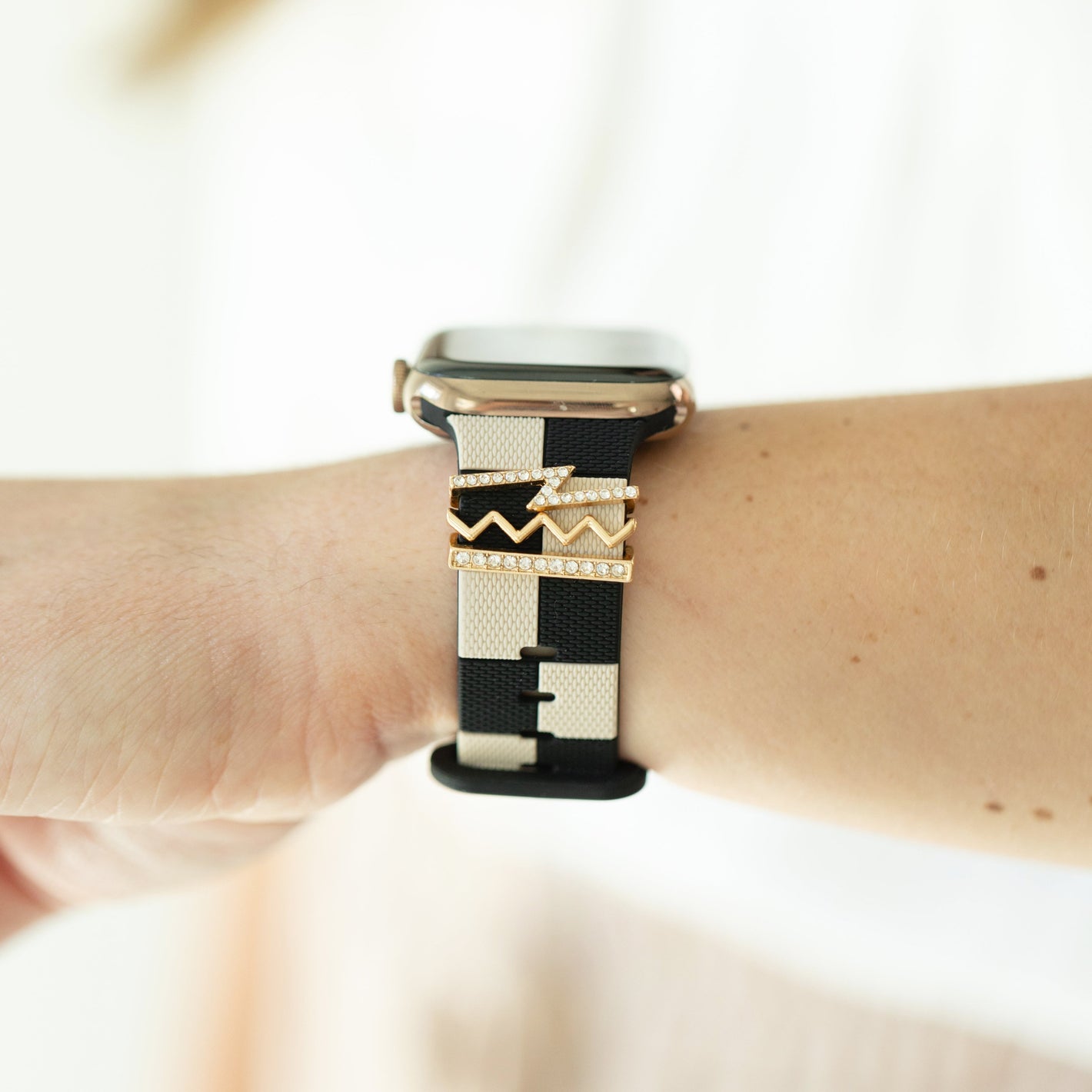 Downtown Sophisticated Noire Smart Watch Band