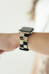 Downtown Sophisticated Noire Apple Watch Band