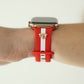 Skye Red & White Smart Watch Band