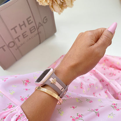 Skye Mauve & Blush Smart Watch Band