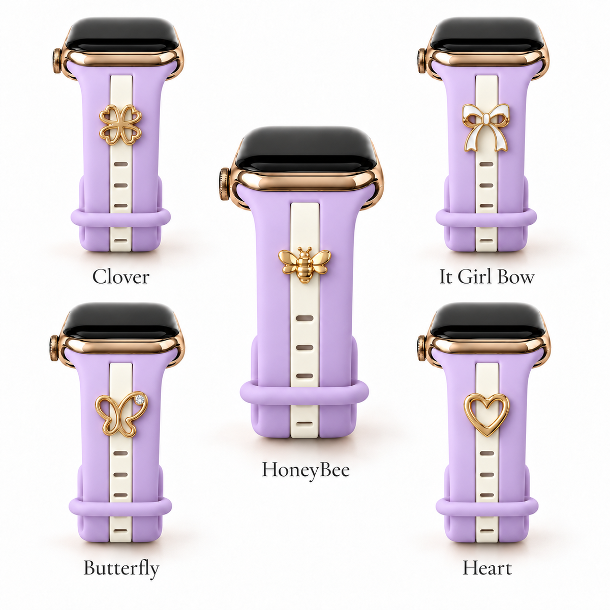 Skye Queen Charlotte Lavender Smart Watch Band