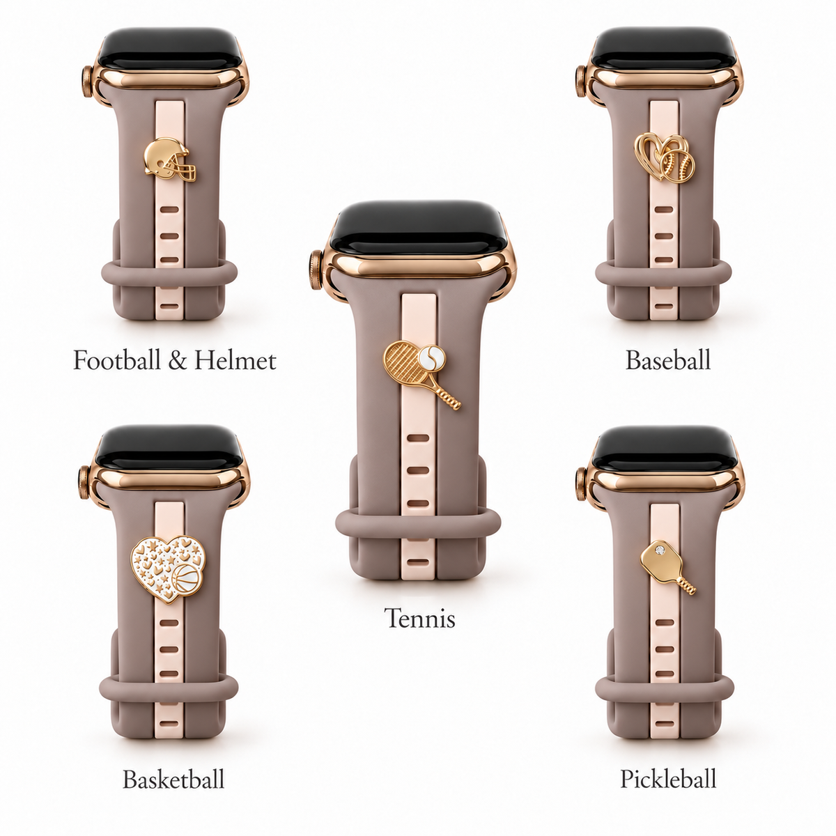 Skye Mauve & Blush Smart Watch Band