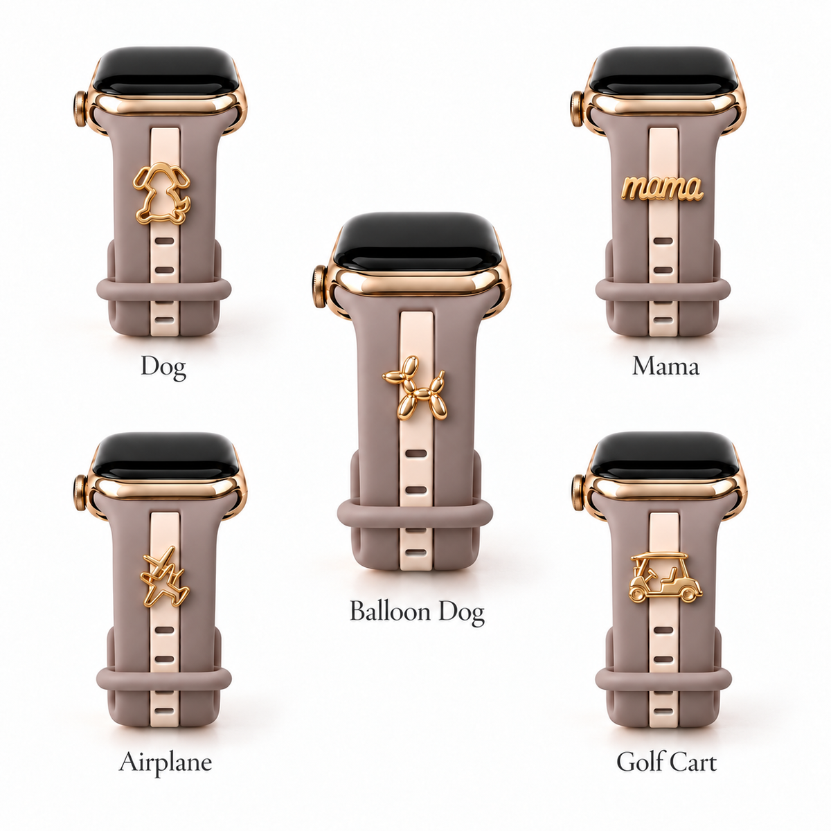 Skye Mauve & Blush Smart Watch Band
