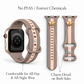 Skye Mauve & Blush Smart Watch Band