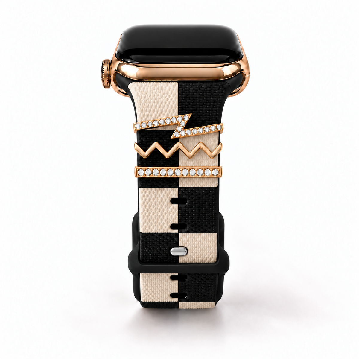 Downtown Sophisticated Noire Smart Watch Band